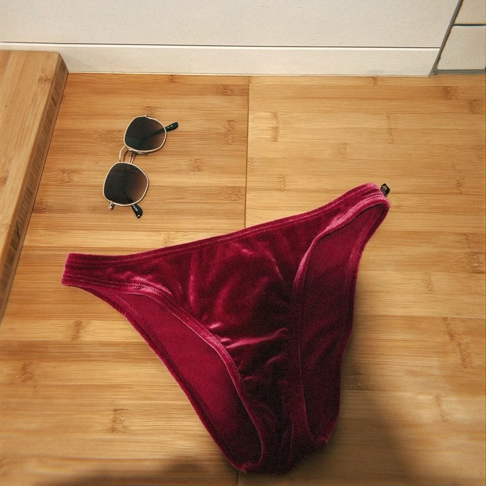 Velvet Pink Swim Bottoms